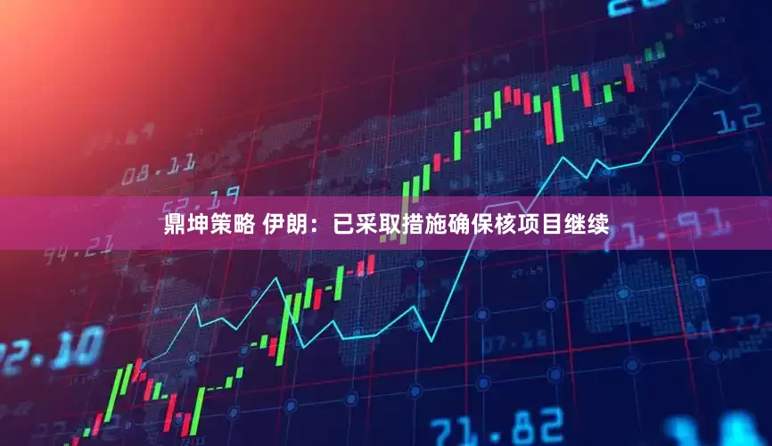 鼎坤策略 伊朗：已采取措施确保核项目继续