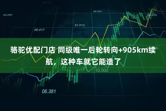 骆驼优配门店 同级唯一后轮转向+905km续航，这种车就它能造了